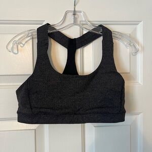 Lululemon gray sports bra